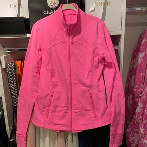RARE Lululemon define jacket in Parisian Pink. Sz 8